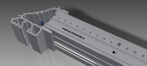 Building Profile Extension Arm