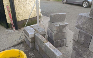 Wall Built Using Marshall Profiles