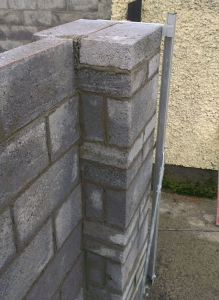 Wall Built Using Marshall Profiles