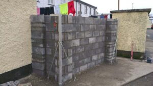 Wall Built Using Marshall Profiles