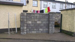 Wall Built Using Marshall Profiles