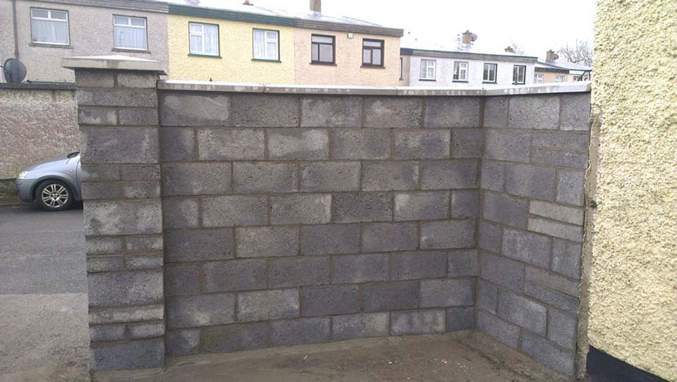Wall Built Using Marshall Profiles
