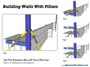 Building walls with Pillars