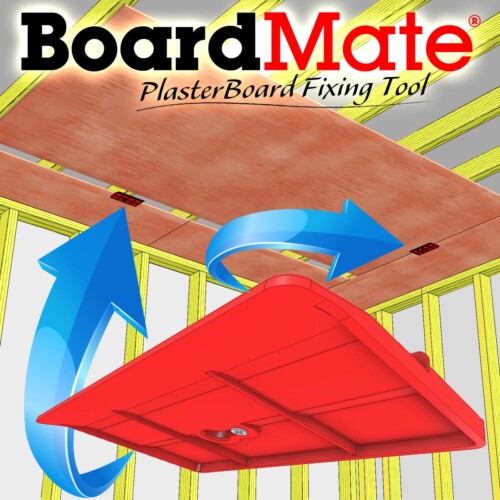 Boardmate, ceilings, drylining, drywall, plasterboard