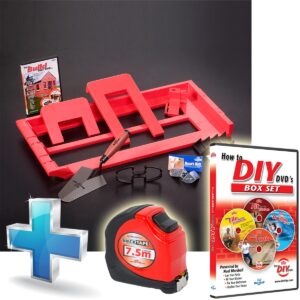 The New Bricky Adjustable Builders Tool PLUS Brick Tape & DIY DVD's