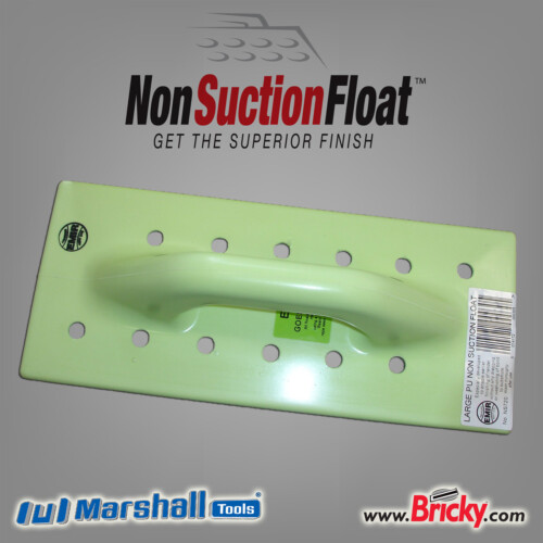 Non-Suction Float for a Smoother Plaster Finish