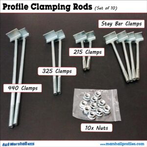 Clamping Rods Set