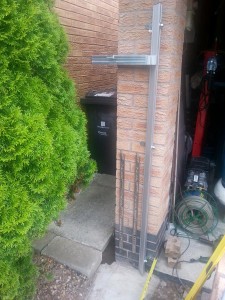 Building Wall using Extension Brackets and Profiles